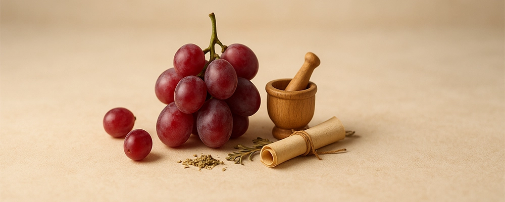 خواص انگور قرمز در طب سنتی