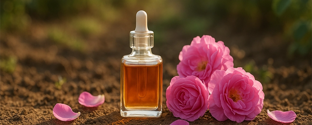 تاثیر عوامل محیطی و ژنتیکی بر میزان و کیفیت اسانس گل محمدی